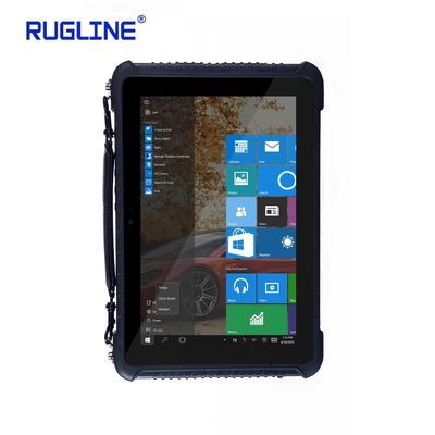1.33GHz BT4.1 Windows 10 Pemindai Kode Batang Tablet PC Kasar Tahan Guncangan