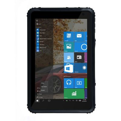 8 ''IP67 64G Industrial Windows 10 Tablet Kasar CE Disetujui
