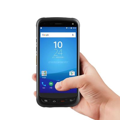 5.2 Inci 2.5GHz Perangkat PDA Genggam Terminal Kolektor Data Android 8.0