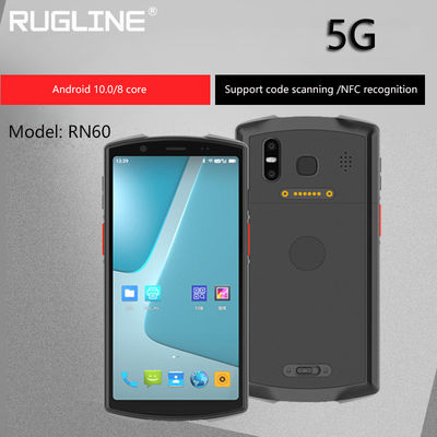 6 Inch BT5.0 1080x2160 Genggam Android PDA Komputer FDA
