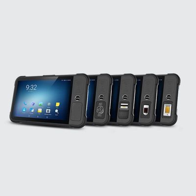 Pemindai Kode Batang Tablet Android 3G GMS Komputer Genggam Kasar