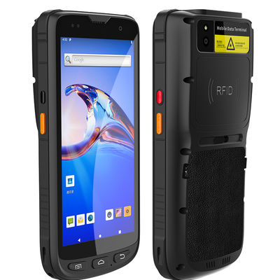Android 10.0 64G UHF13.56 Mhz Pembaca RFID Jarak Jauh Genggam