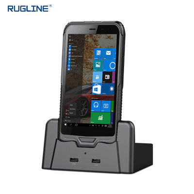 Tahan air 5,98 Inci 1.92GHz 720x1280 Terminal Genggam PC Tablet Windows 10 Pro