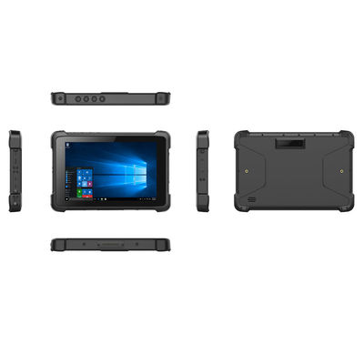 10,1 Inci 450Nit NFC Tablet PC Kasar Pemindaian Windows 10 2D