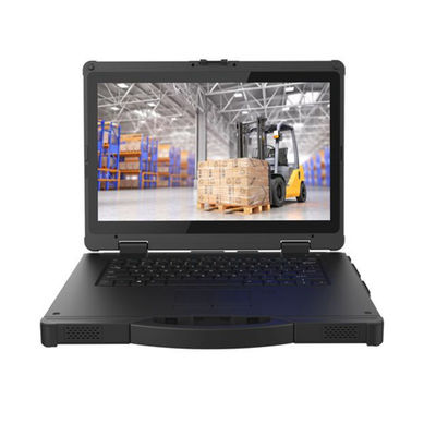 Laptop Kasar Industri 15,6 Inch 1000cd / M2, Laptop RS232 Sepenuhnya Kasar