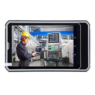 PC Tablet Kasar Industri 450lm 32GB, Tablet Android IP68 8 Inch