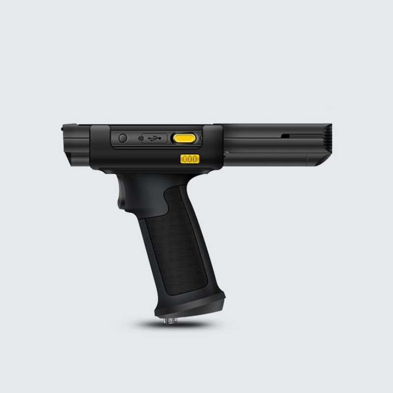 4 Inch Android 9.0 Rugged Long Range RFID Reader IP65 Untuk Gudang